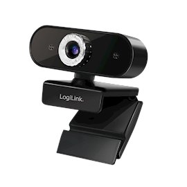 ვებკამერა Logilink UA0371, FHD Webcam, USB 2.0, 1920x1080p, Black